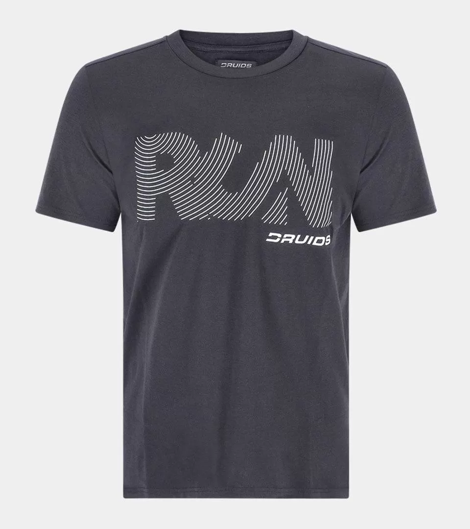 MEN'S RUN SPORTS T-SHIRT - GREY