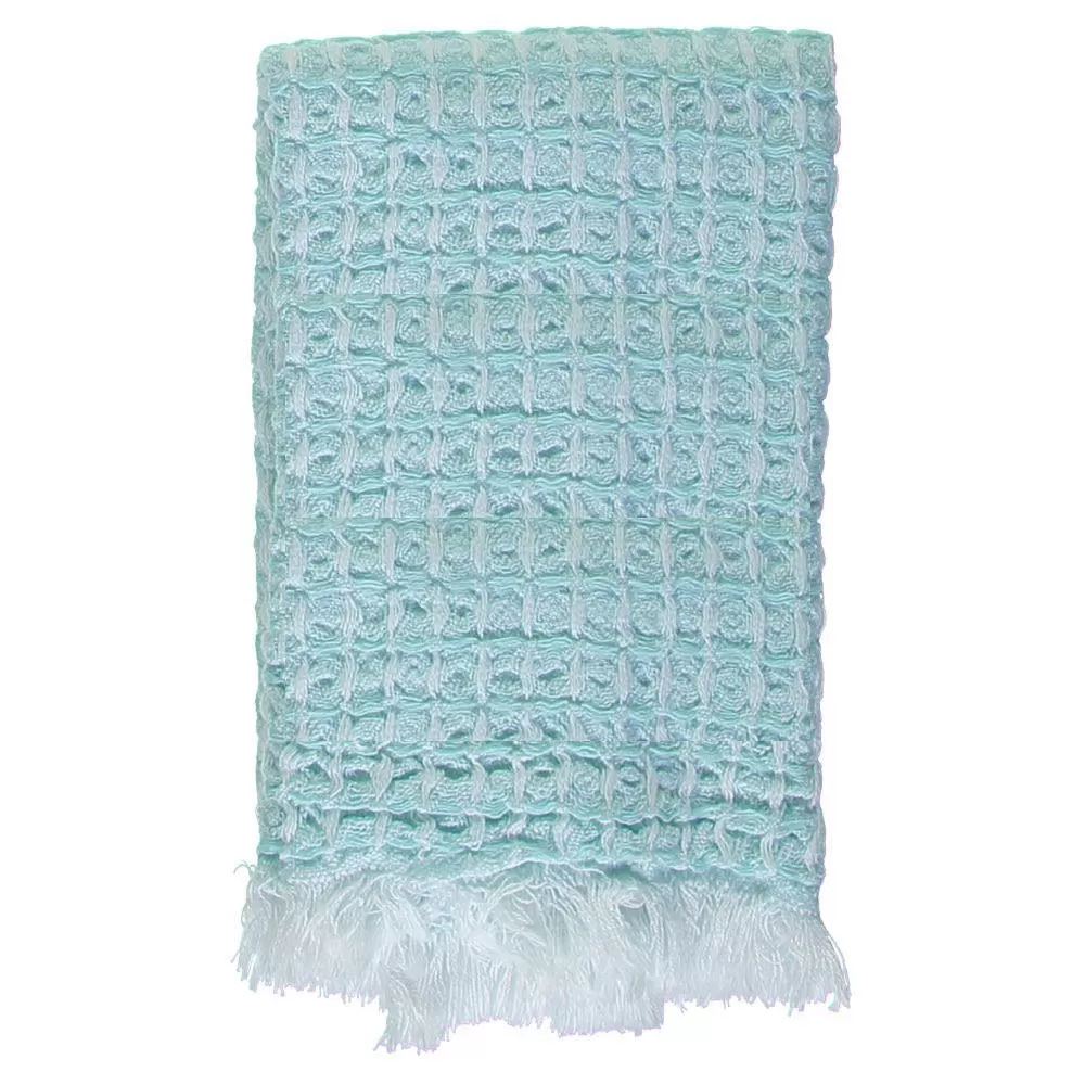 Mint Waffle Bath Turkish Towel