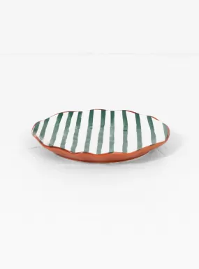 Mykonos Dessert Plate Green