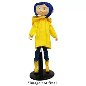 NECA  Coraline in Raincoat Articulated Action Figure