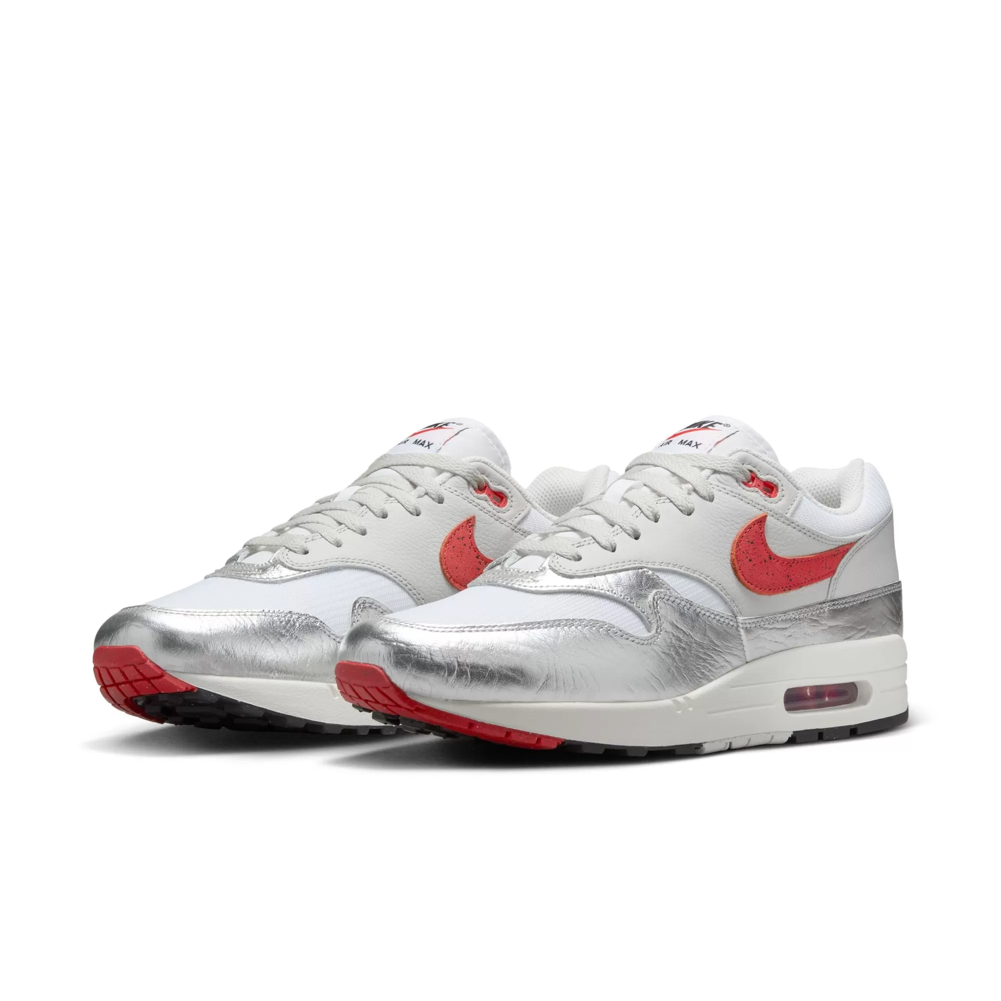 Nike Air Max 1 PRM (White/Chile Red)