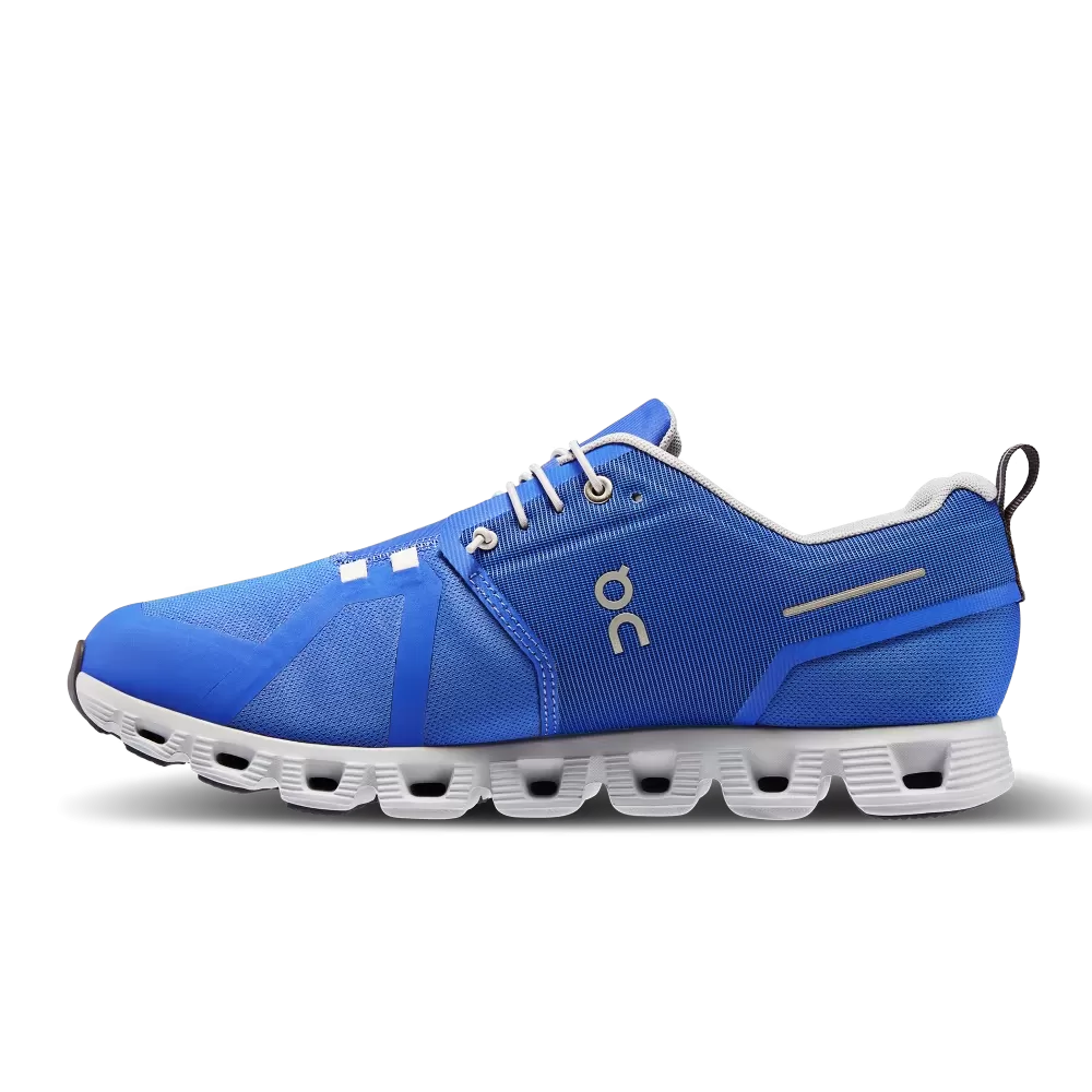 On Running Men's Cloud 5 Waterproof Shoes - Cobalt / Glacier