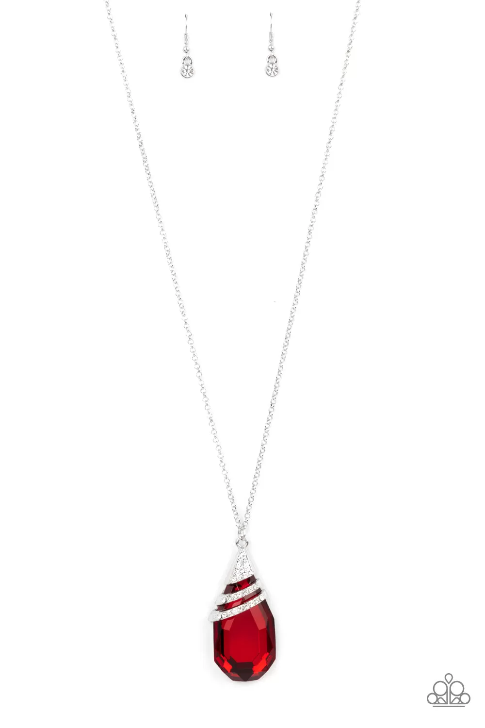 Paparazzi Accessories - Demandingly Diva - Red Necklace