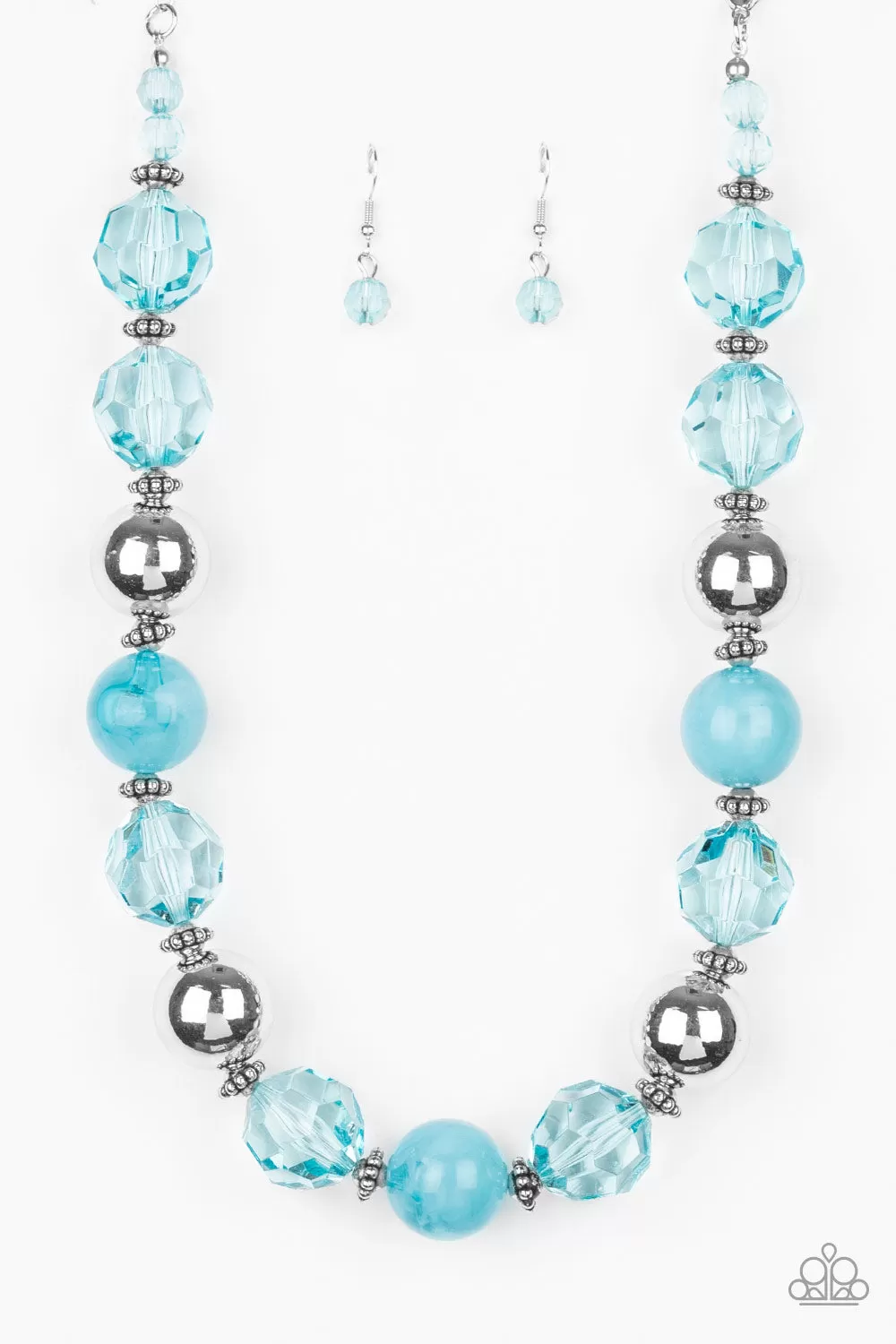 Paparazzi Accessories - Very Voluminous - Blue Necklace