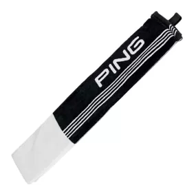 Ping Tri-Fold Golf Towel - White