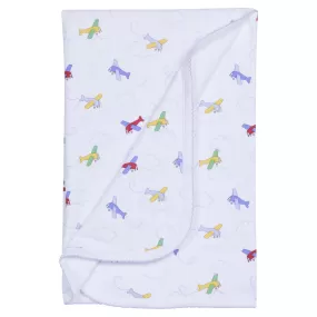 Printed Blanket - Airplanes