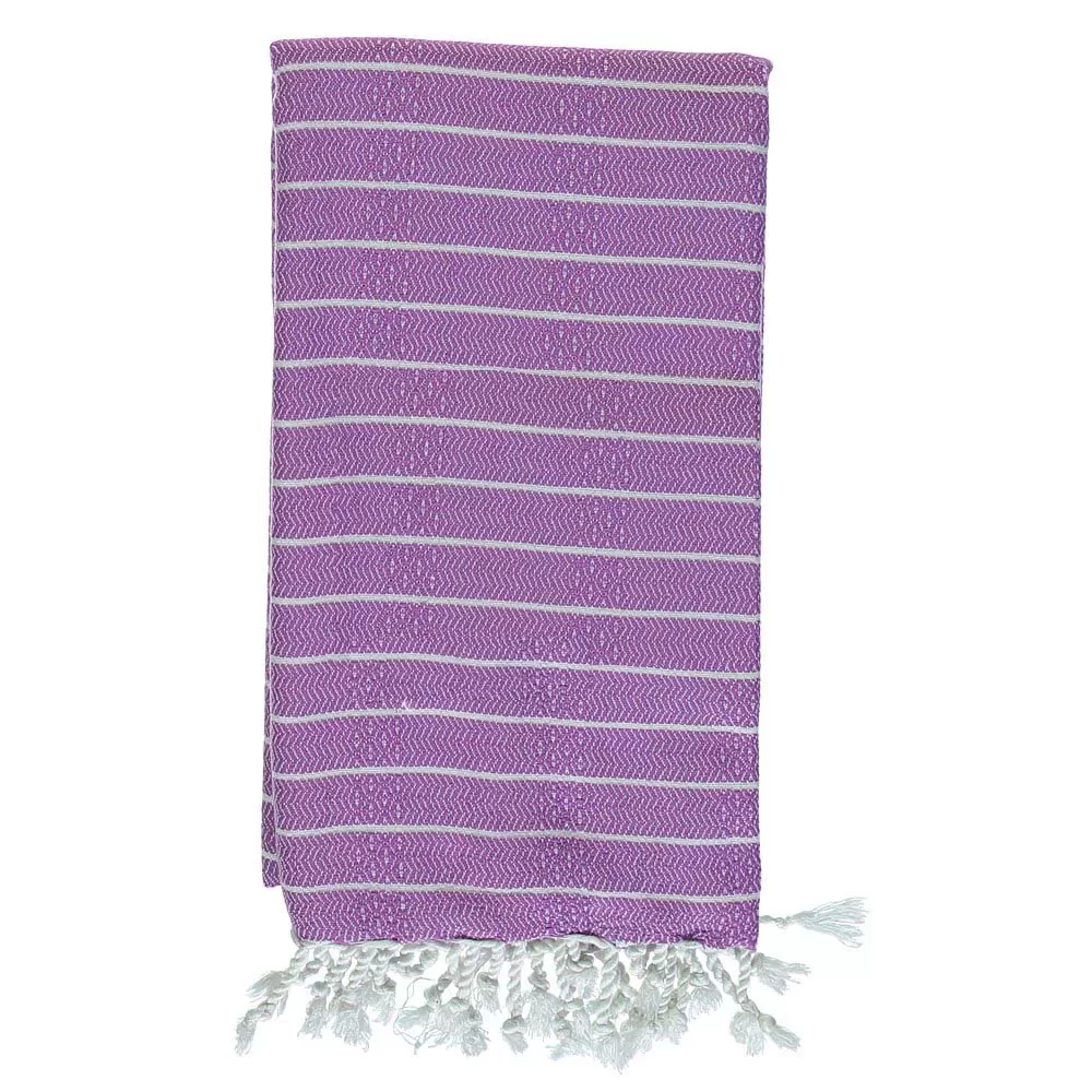 Purple Bamboo & Cotton Turkish Towel