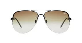 Quay Muse Fade Black Brown Sunglasses