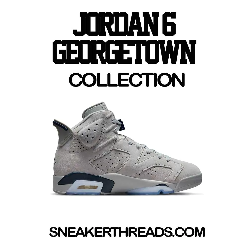 Retro 6 Georgetown Shirt - Love - Navy