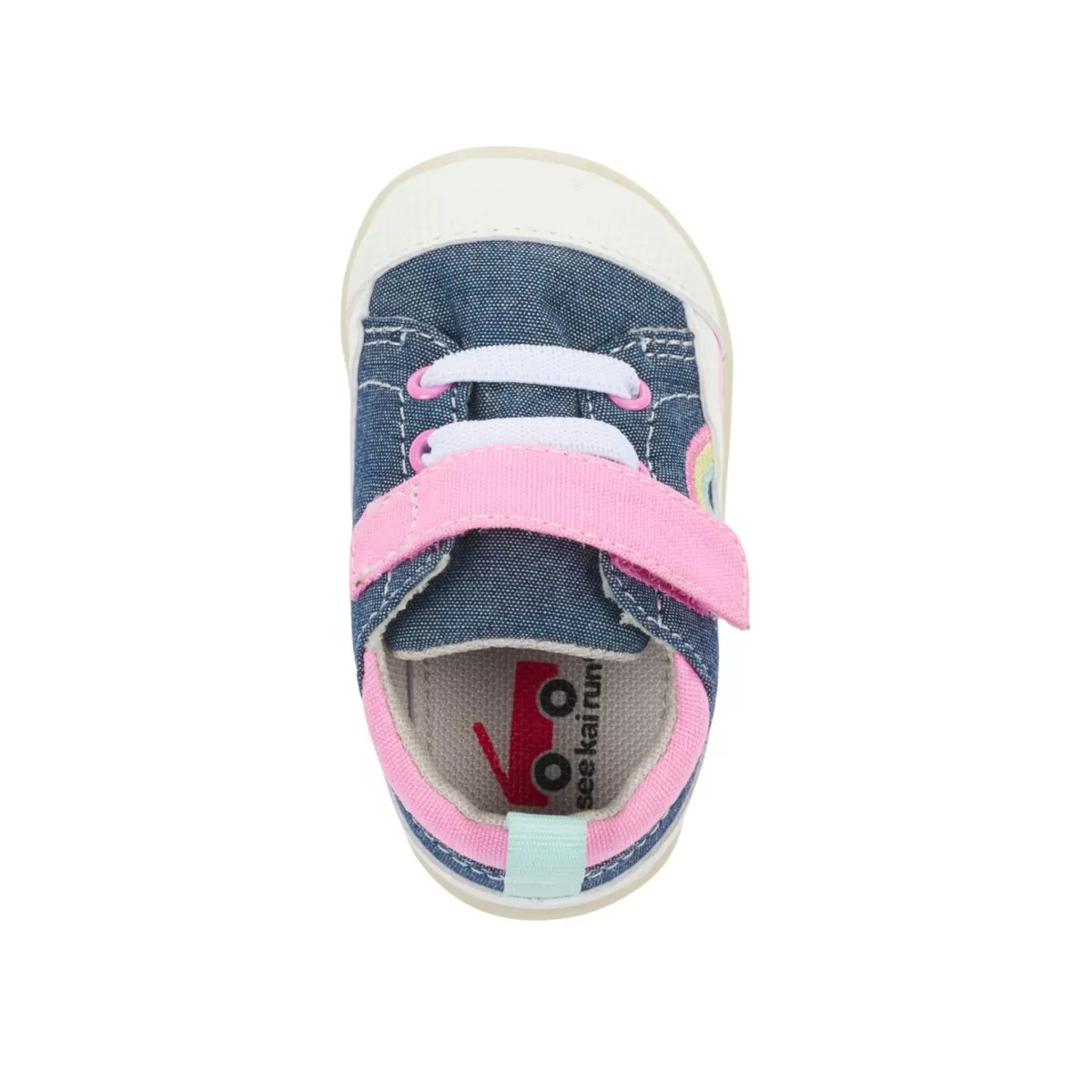 See Kai Run Toddler's (Sizes 3.5-5) Stevie Chambray/Pink