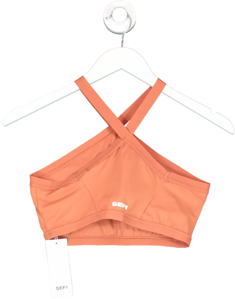 SEFI Orange Define Cross Over Bra UK M