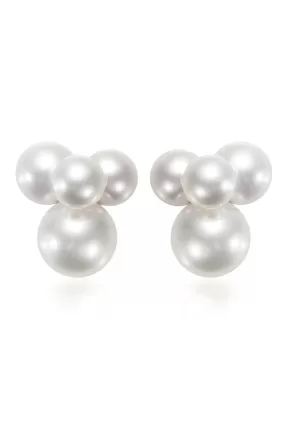 Small Bubble Pearl Earrings