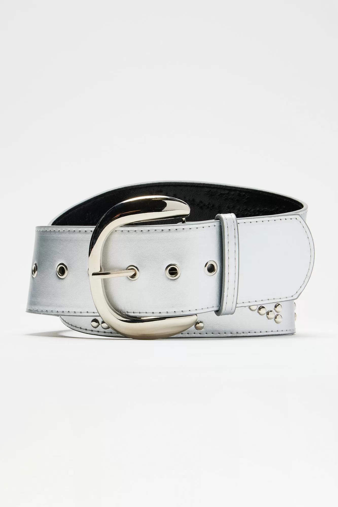 Still West Studded Belt - Silver