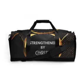 Strengthened by Christ Duffle Bag