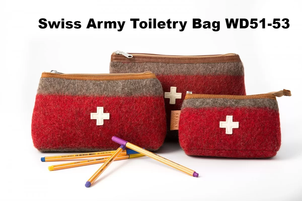 Stylish Swiss Boiled Wool Blanket Handbags by KARLEN Swiss