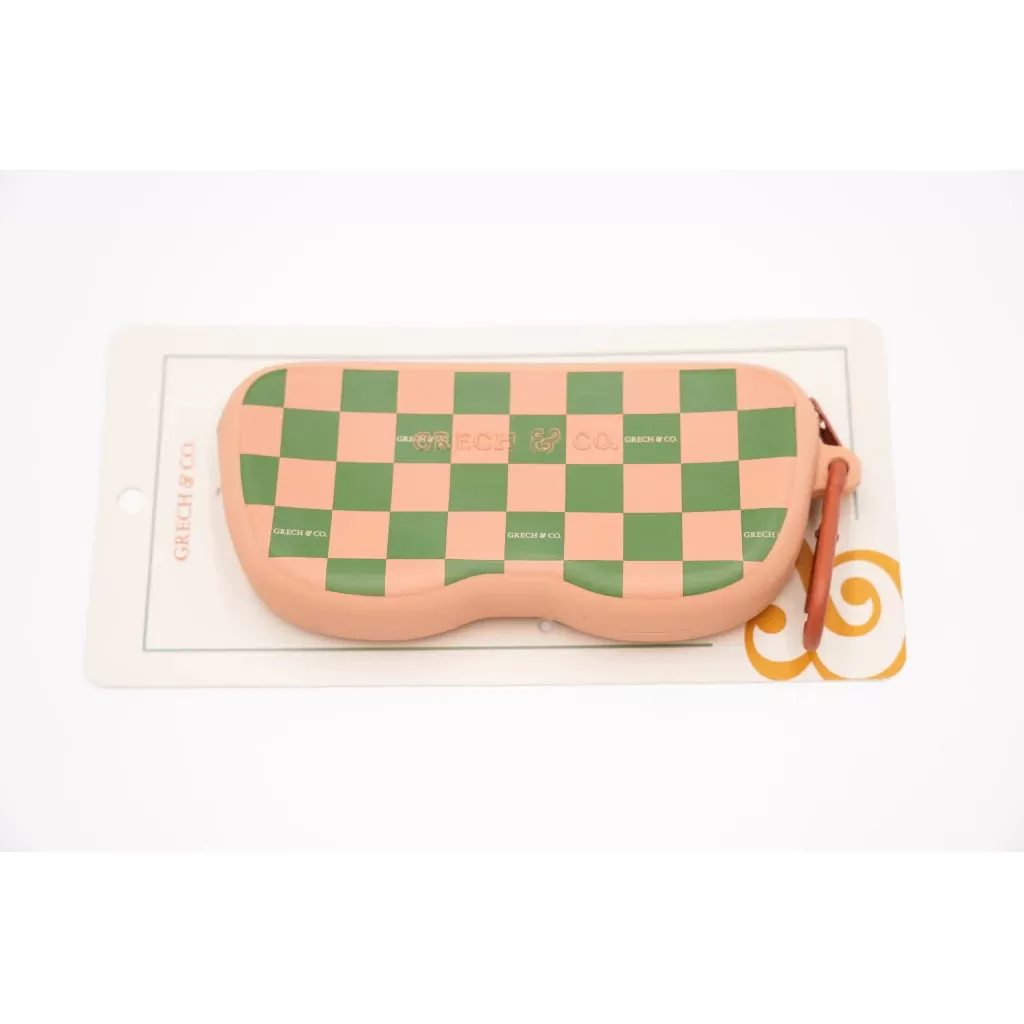 Sunglasses Case  - Checks Sunset Orchard