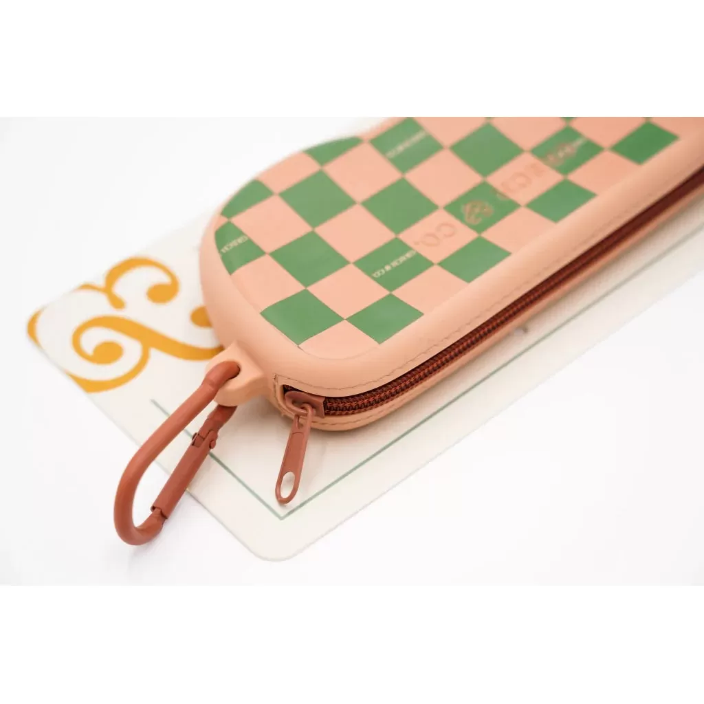 Sunglasses Case  - Checks Sunset Orchard