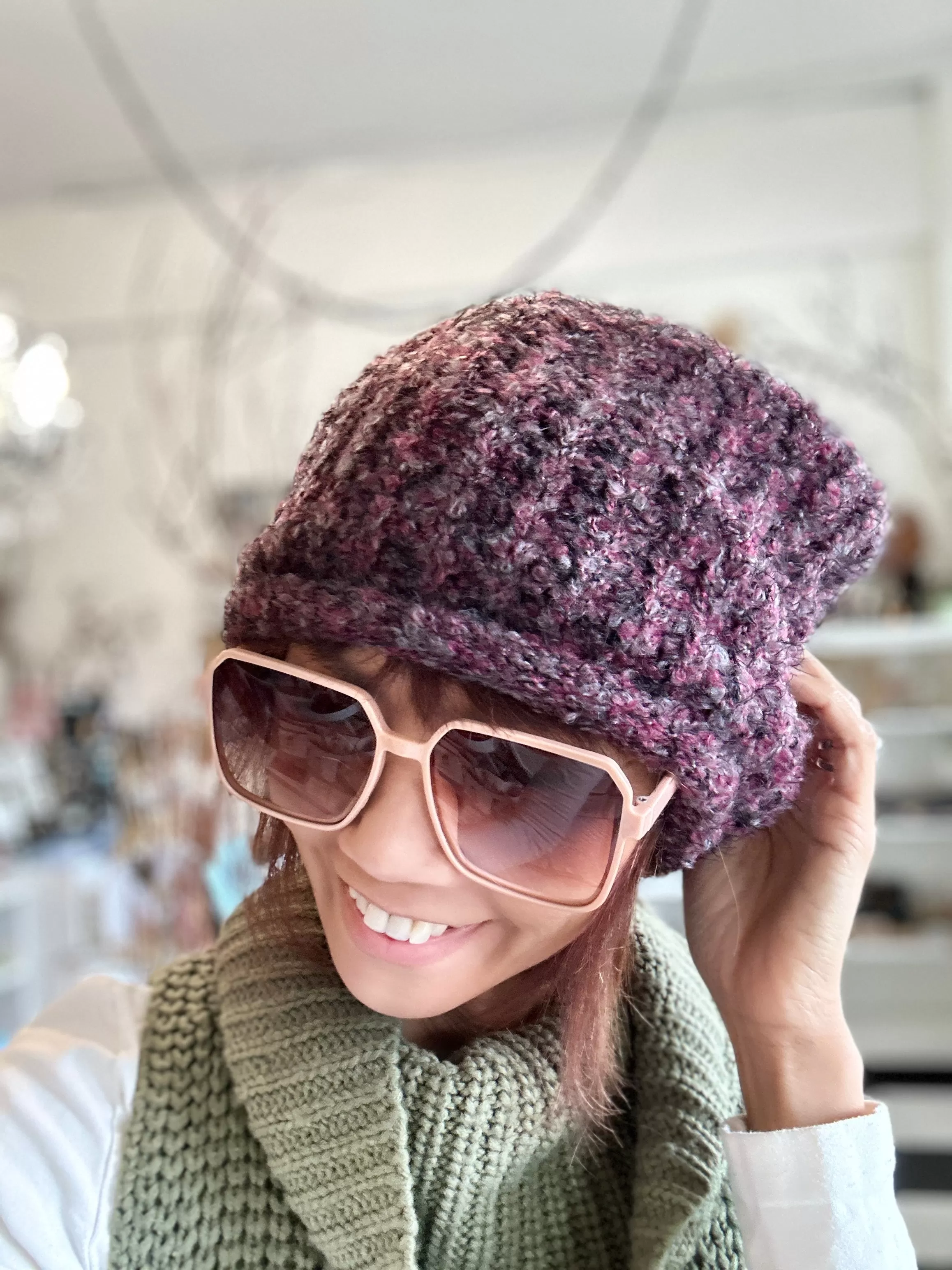 Swool Slouch Knit Hat