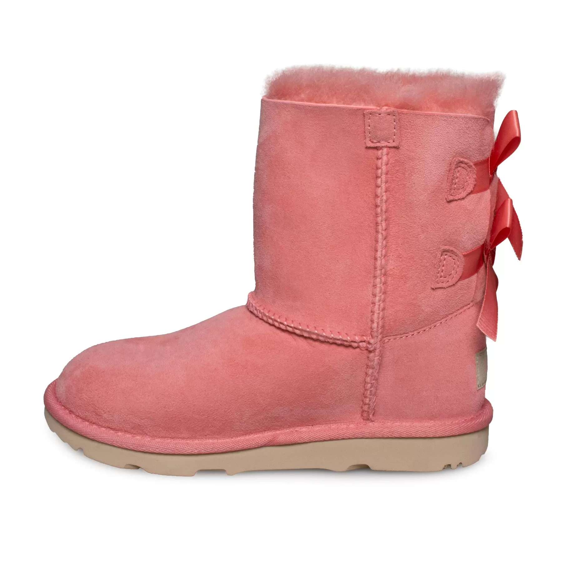 UGG Bailey Bow II Pink Blossom Boots - Youth