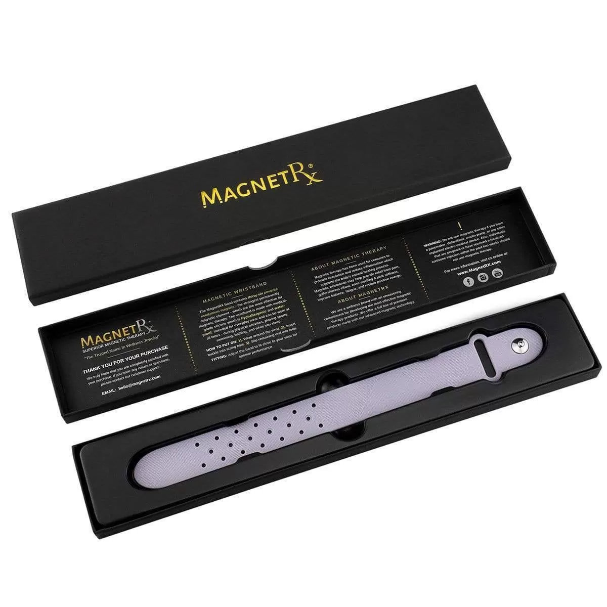 Ultra Strength Sports Magnetic Bracelet (Lavender)