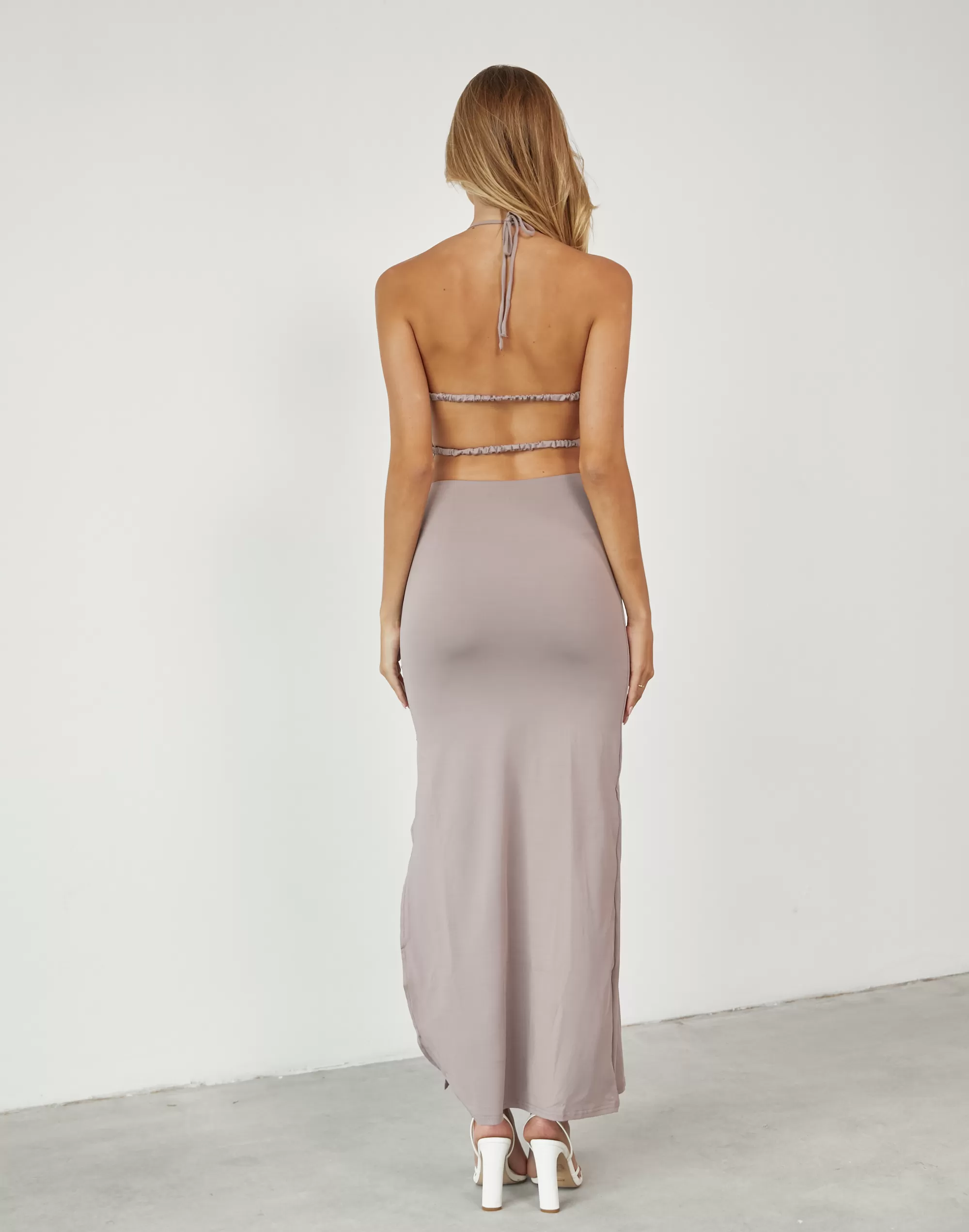 Verity Maxi Dress (Mauve)