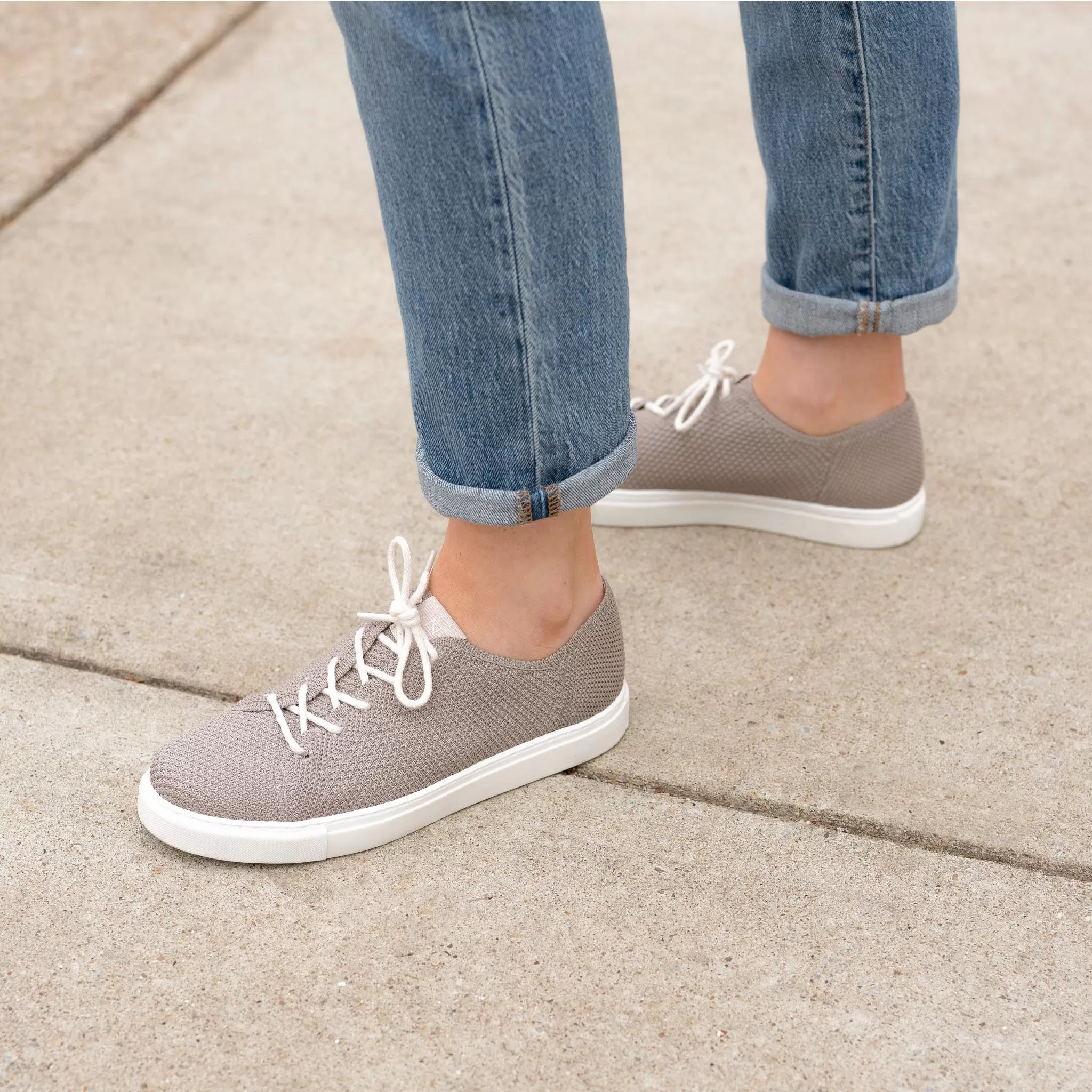 Women's Go-To Eco-Knit Sneaker Grey