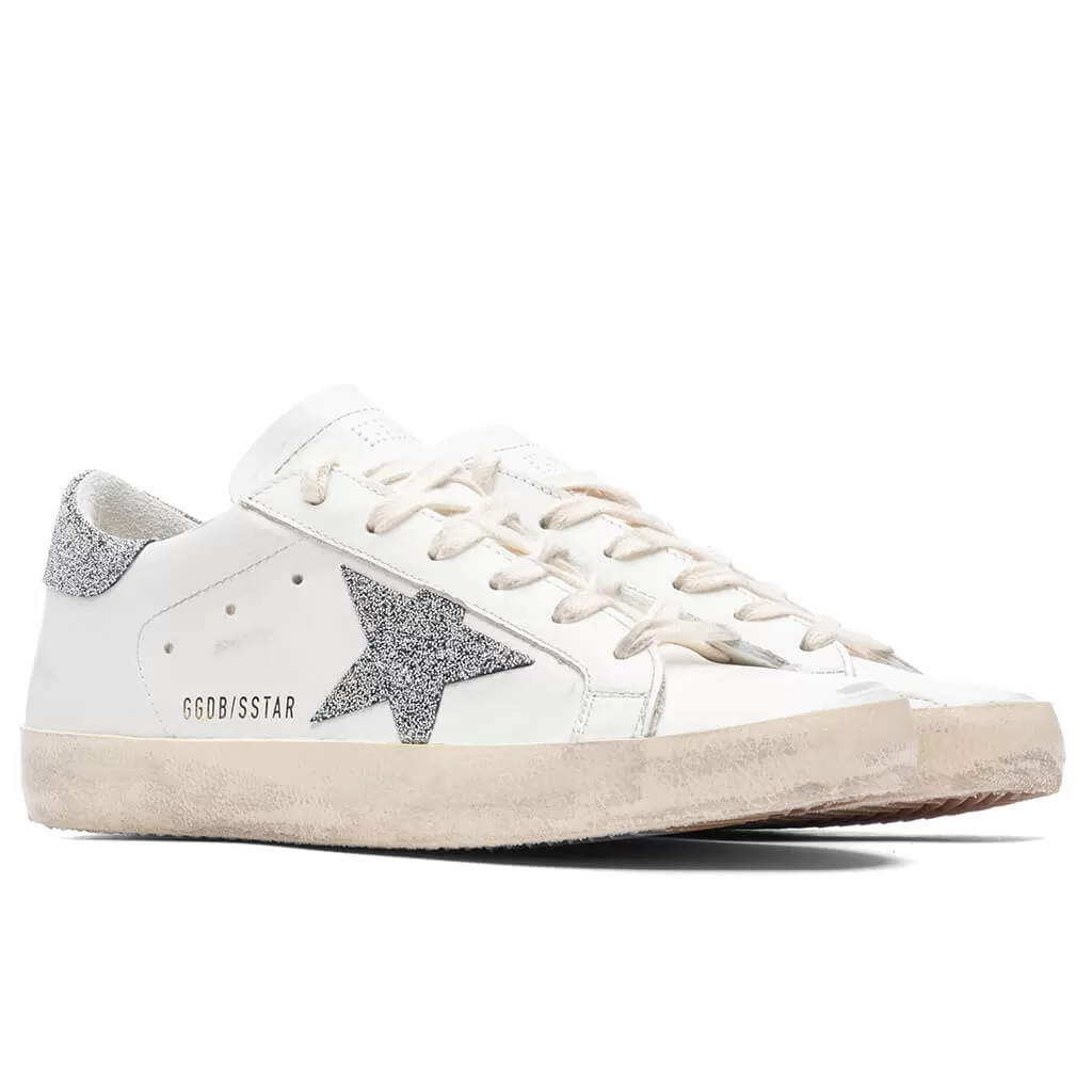 Women's Super-Star Sneakers - White/Silver