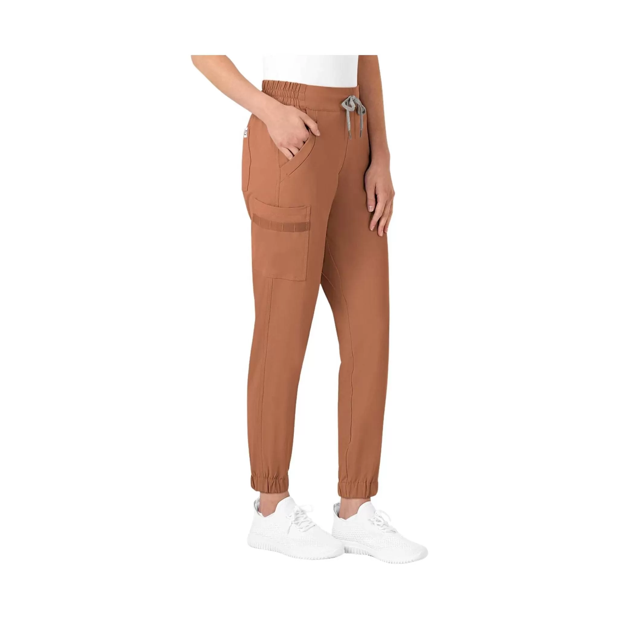 WonderWink Women's Jogger Scrub Pant - Clay