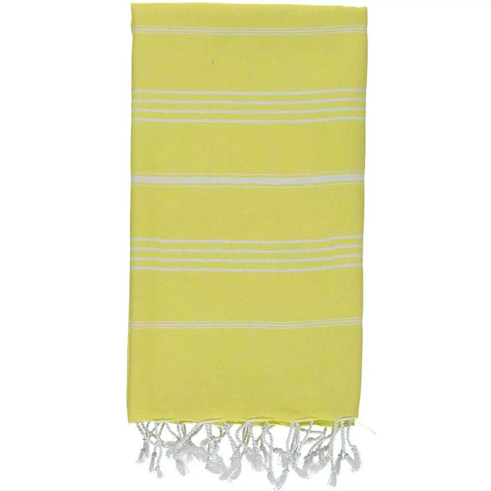 Yellowish - 100% Cotton Turkish Towel